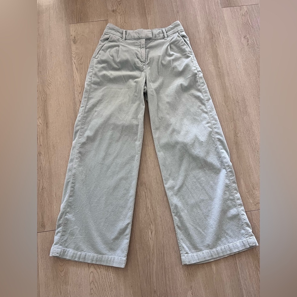 Light Blue Wide-Leg Pants - Picture 4 of 11